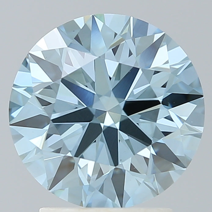 2.69 Carat Round Shaped, Ideal Cut, VS1 Clarity, IGI Certified Lab Grown Diamond