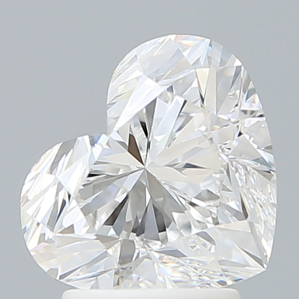 2.74 Carat Heart Shaped, Excellent Cut, E Color, VVS2 Clarity, IGI Certified Lab Grown Diamond
