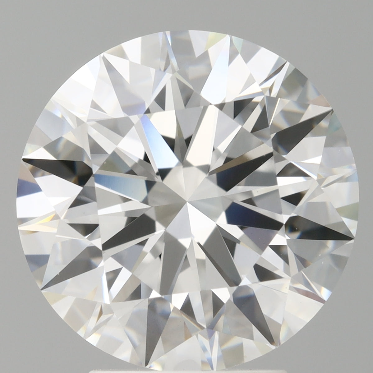 4.04 Carat Round Shaped, Ideal Cut, E Color, VVS2 Clarity, IGI Certified Lab Grown Diamond