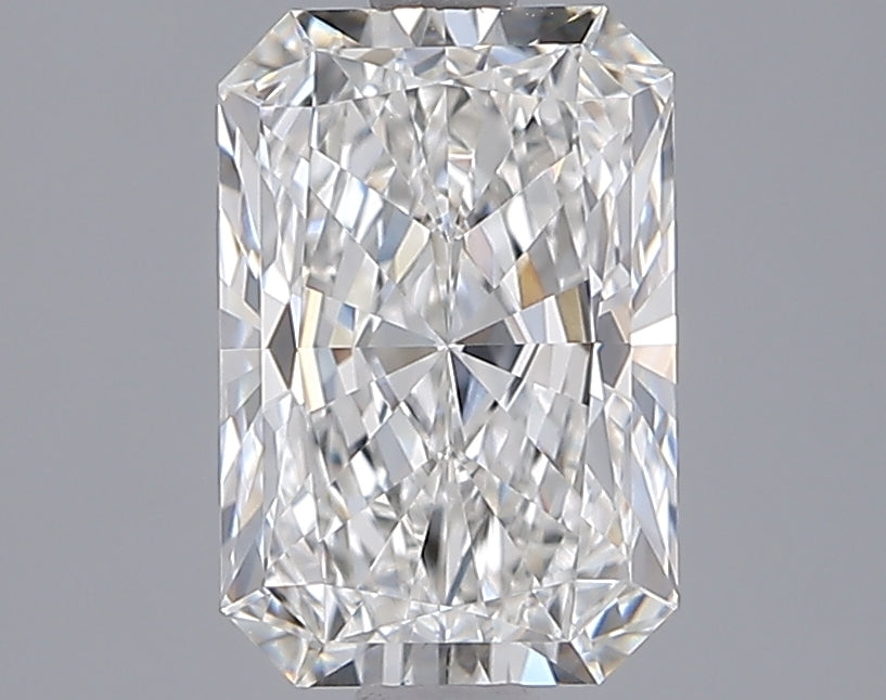 1.94 Carat Radiant Shaped, Ideal Cut, F Color, VVS2 Clarity, IGI Certified Lab Grown Diamond