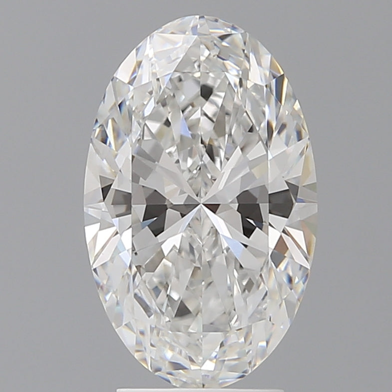 3.59 Carat Oval Shaped, Ideal Cut, E Color, VVS2 Clarity, IGI Certified Lab Grown Diamond