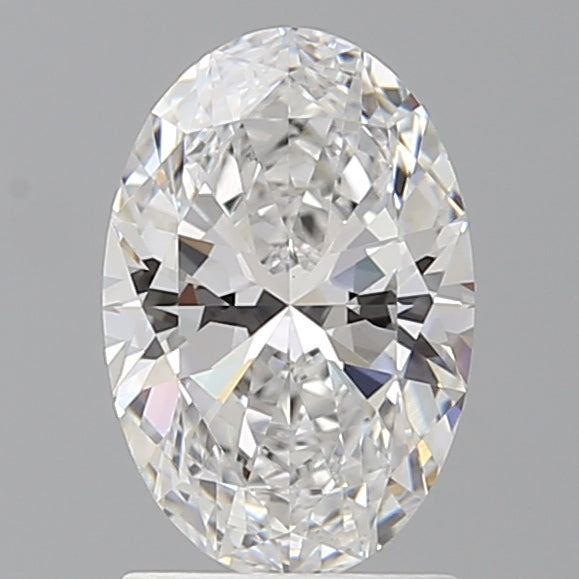 1.60 Carat Oval Shaped, Ideal Cut, D Color, VVS2 Clarity, IGI Certified Lab Grown Diamond