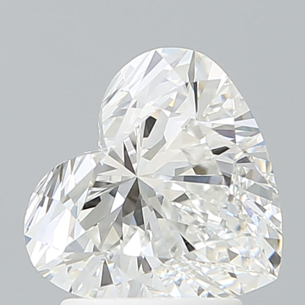 2.18 Carat Heart Shaped, Ideal Cut, E Color, VVS2 Clarity, IGI Certified Lab Grown Diamond