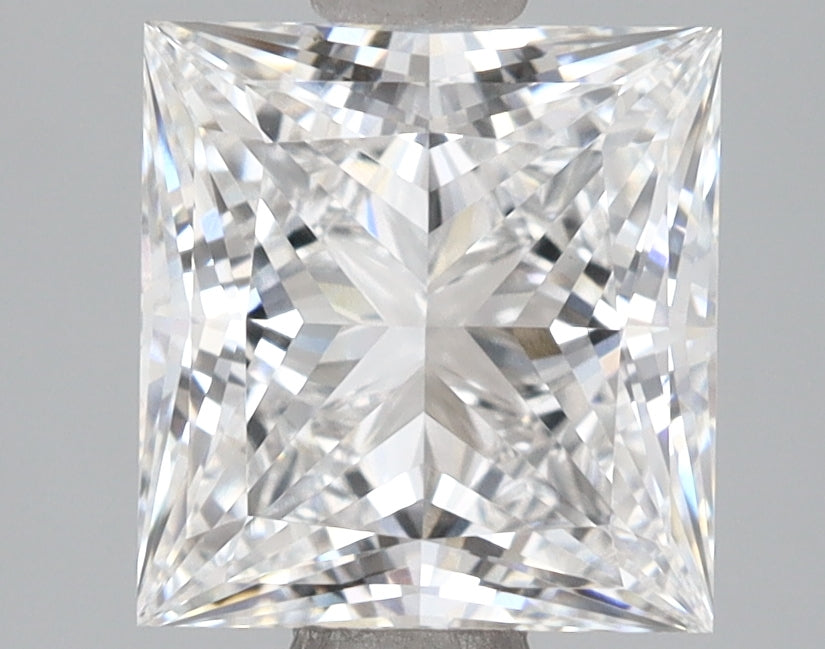 2.28 Carat Princess Shaped, Excellent Cut, D Color, VVS1 Clarity, IGI Certified Lab Grown Diamond