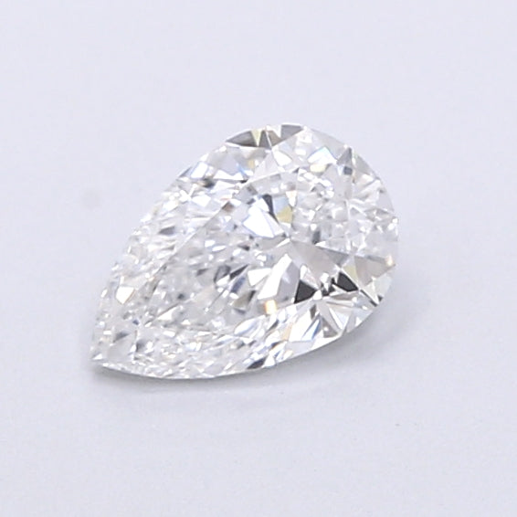 0.42 Carat Pear Shaped, Very Good Cut, D Color, VVS1 Clarity, IGI Certified Lab Grown Diamond
