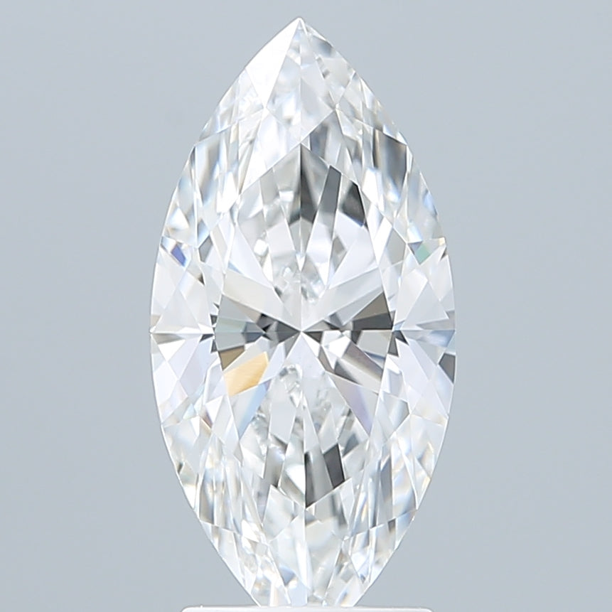2.58 Carat Marquise Shaped, Ideal Cut, E Color, VVS2 Clarity, IGI Certified Lab Grown Diamond
