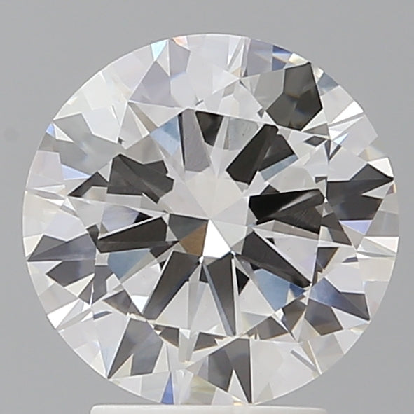 3.05 Carat Round Shaped, Excellent Cut, F Color, VVS2 Clarity, IGI Certified Lab Grown Diamond