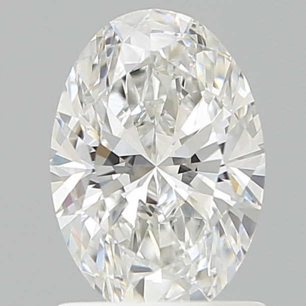 1.26 Carat Oval Shaped, Ideal Cut, E Color, VVS2 Clarity, IGI Certified Lab Grown Diamond