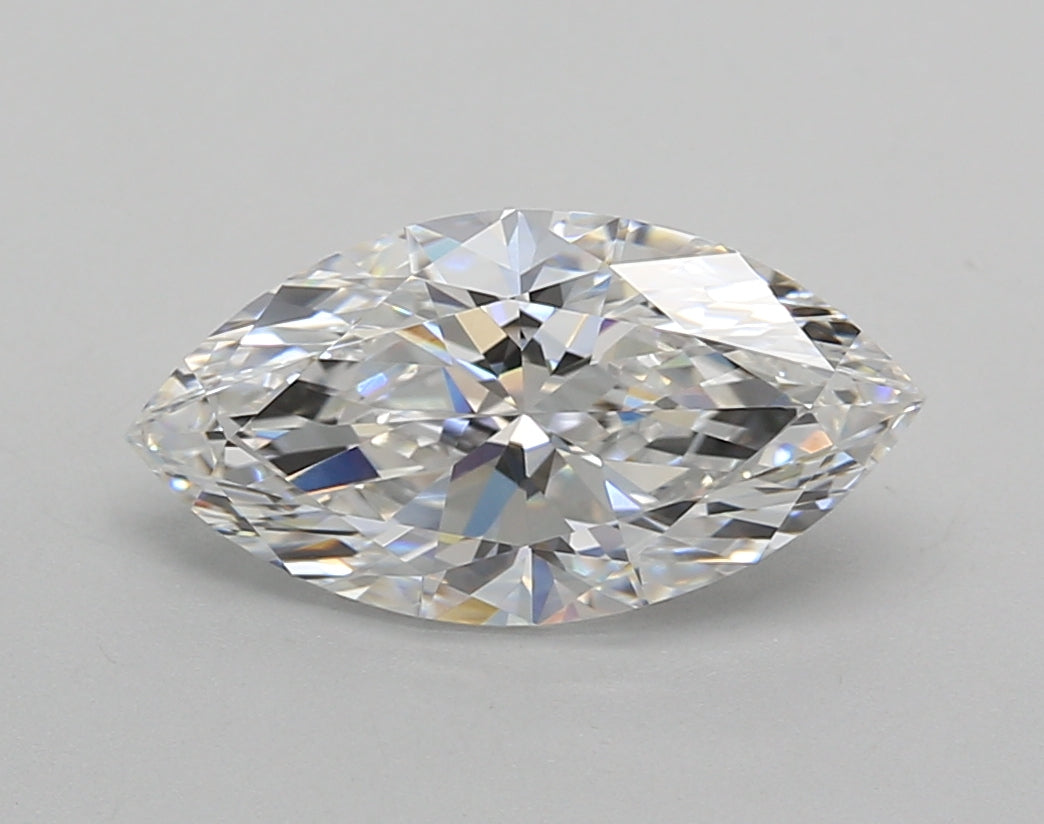 2.02 Carat Marquise Shaped, Excellent Cut, D Color, VVS2 Clarity, IGI Certified Lab Grown Diamond