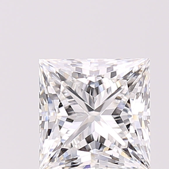 2.05 Carat Princess Shaped, Ideal Cut, E Color, VVS2 Clarity, IGI Certified Lab Grown Diamond