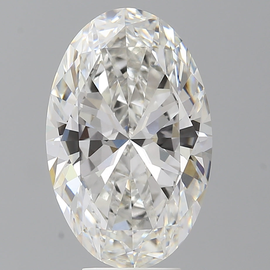 6.04 Carat Oval Shaped, Ideal Cut, F Color, VS1 Clarity, IGI Certified Lab Grown Diamond