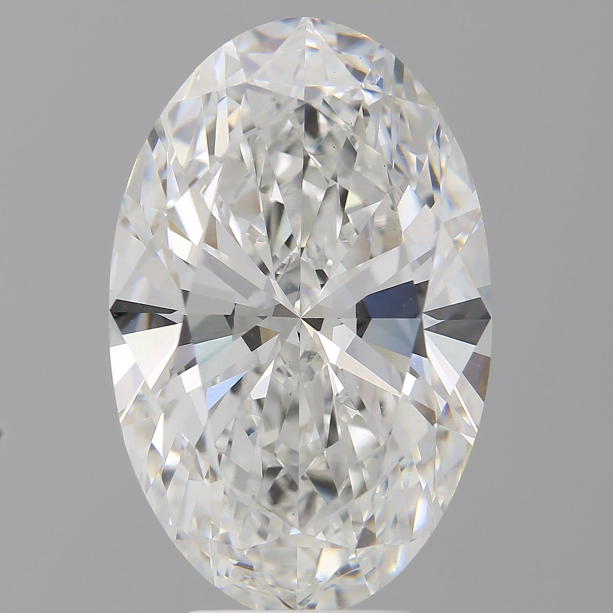 6.05 Carat Oval Shaped, Ideal Cut, E Color, VVS2 Clarity, IGI Certified Lab Grown Diamond