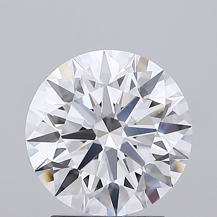 2.32 Carat Round Shaped, Ideal Cut, D Color, VVS2 Clarity, IGI Certified Lab Grown Diamond