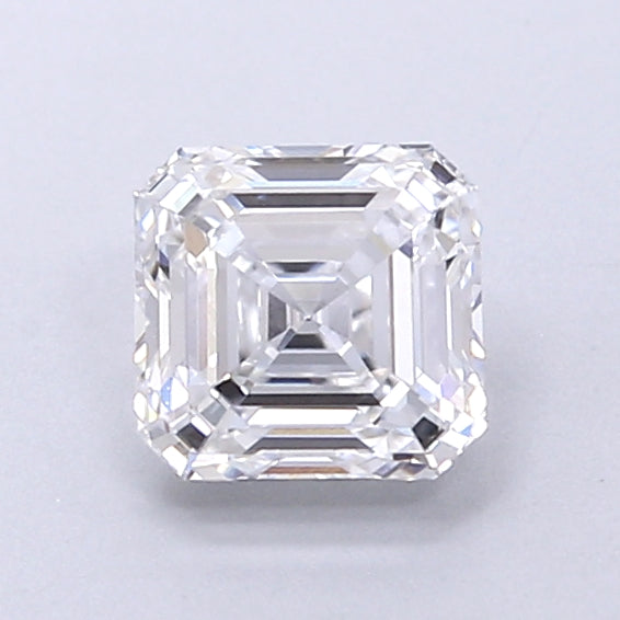 0.68 Carat Asscher Shaped, Very Good Cut, D Color, VVS1 Clarity, IGI Certified Lab Grown Diamond