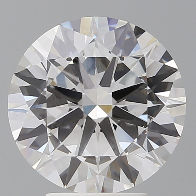 4.00 Carat Round Shaped, Excellent Cut, E Color, VVS2 Clarity, IGI Certified Lab Grown Diamond