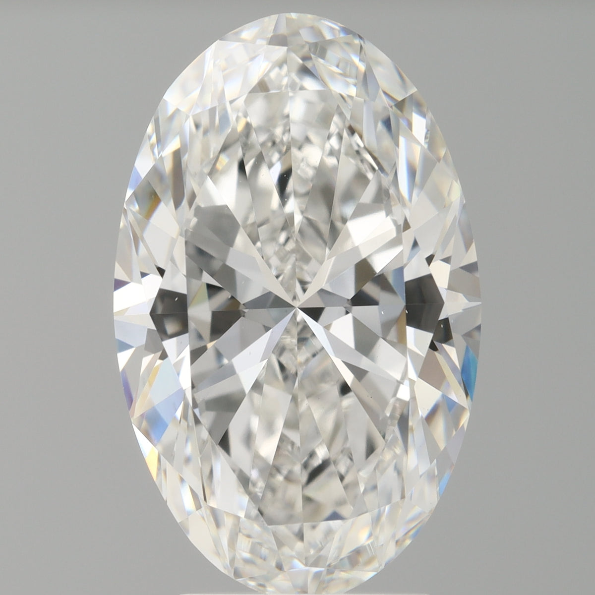 4.08 Carat Oval Shaped, Ideal Cut, F Color, VS1 Clarity, IGI Certified Lab Grown Diamond