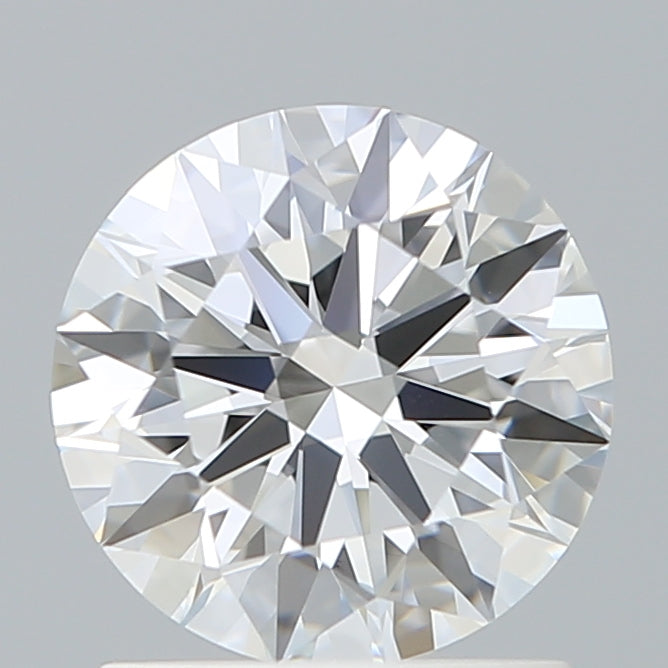 1.36 Carat Round Shaped, Ideal Cut, D Color, VVS2 Clarity, IGI Certified Lab Grown Diamond