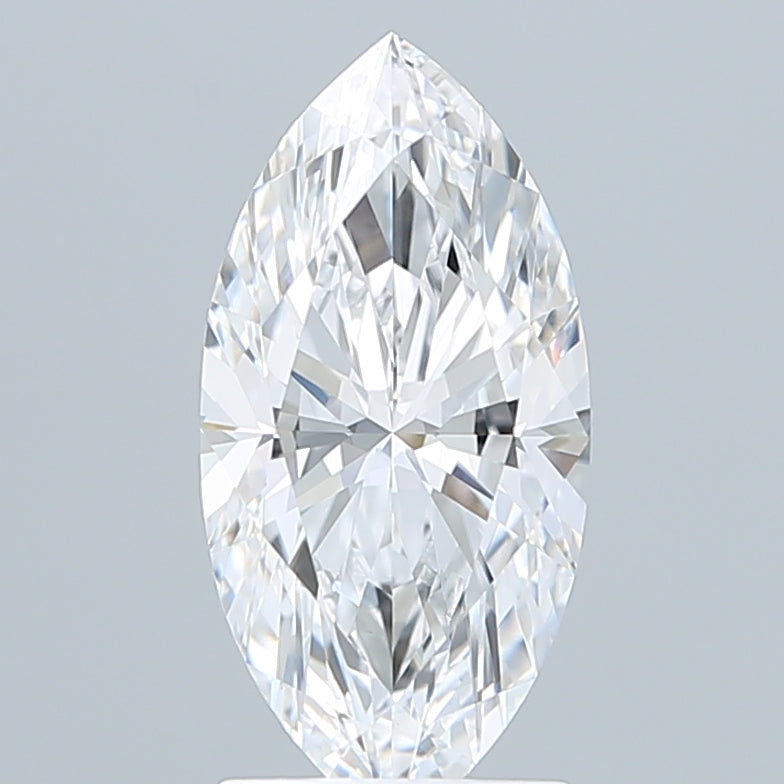 2.06 Carat Marquise Shaped, Excellent Cut, D Color, VVS2 Clarity, IGI Certified Lab Grown Diamond