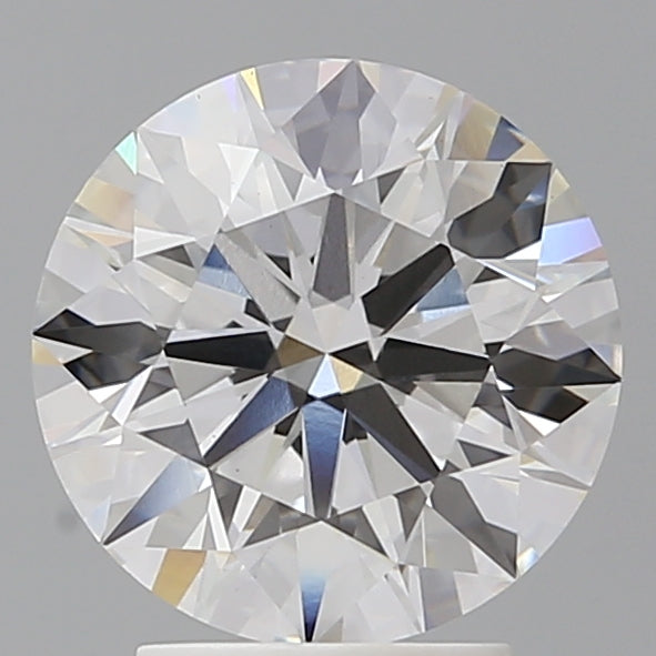 3.09 Carat Round Shaped, Ideal Cut, F Color, VS1 Clarity, IGI Certified Lab Grown Diamond