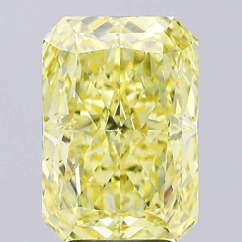 3.67 Carat Radiant Shaped, Ideal Cut, VS2 Clarity, IGI Certified Lab Grown Diamond