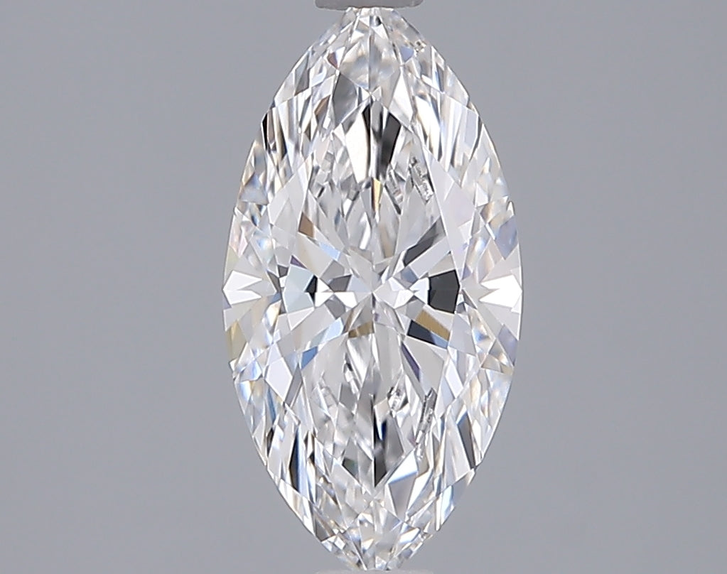 1.55 Carat Marquise Shaped, Ideal Cut, D Color, VVS2 Clarity, IGI Certified Lab Grown Diamond