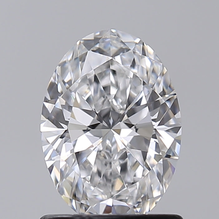 1.02 Carat Oval Shaped, Excellent Cut, D Color, VVS1 Clarity, IGI Certified Lab Grown Diamond