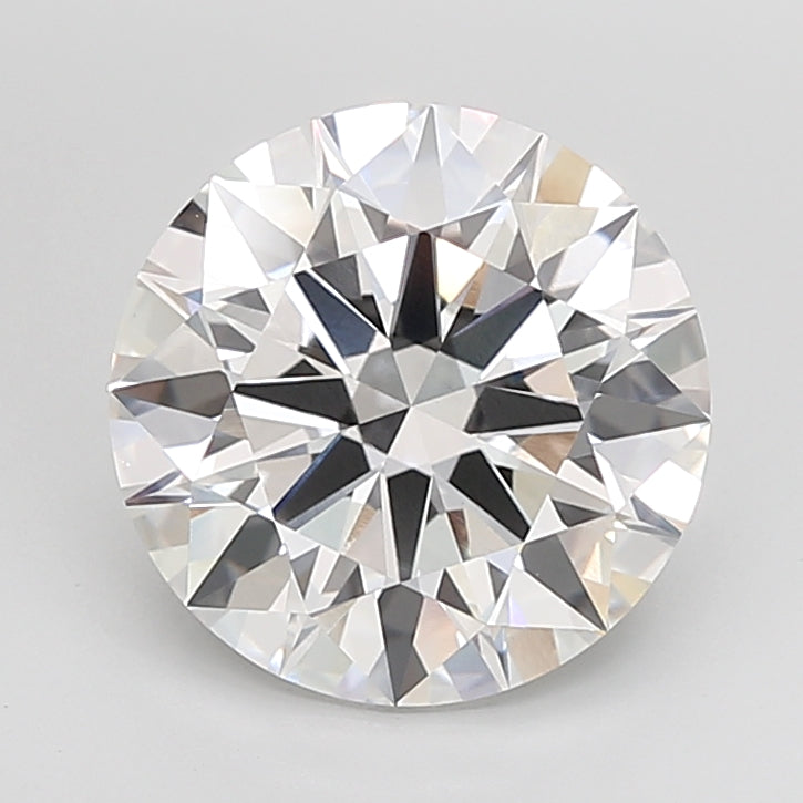 6.03 Carat Round Shaped, Ideal Cut, E Color, VVS2 Clarity, IGI Certified Lab Grown Diamond