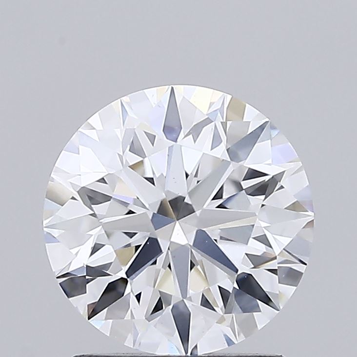 1.56 Carat Round Shaped, Ideal Cut, D Color, VS1 Clarity, IGI Certified Lab Grown Diamond
