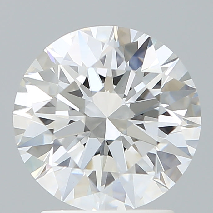 2.26 Carat Round Shaped, Excellent Cut, D Color, VVS2 Clarity, IGI Certified Lab Grown Diamond