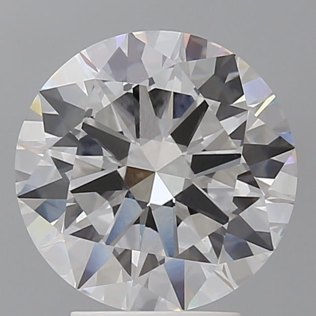 3.55 Carat Round Shaped, Excellent Cut, E Color, VVS2 Clarity, IGI Certified Lab Grown Diamond