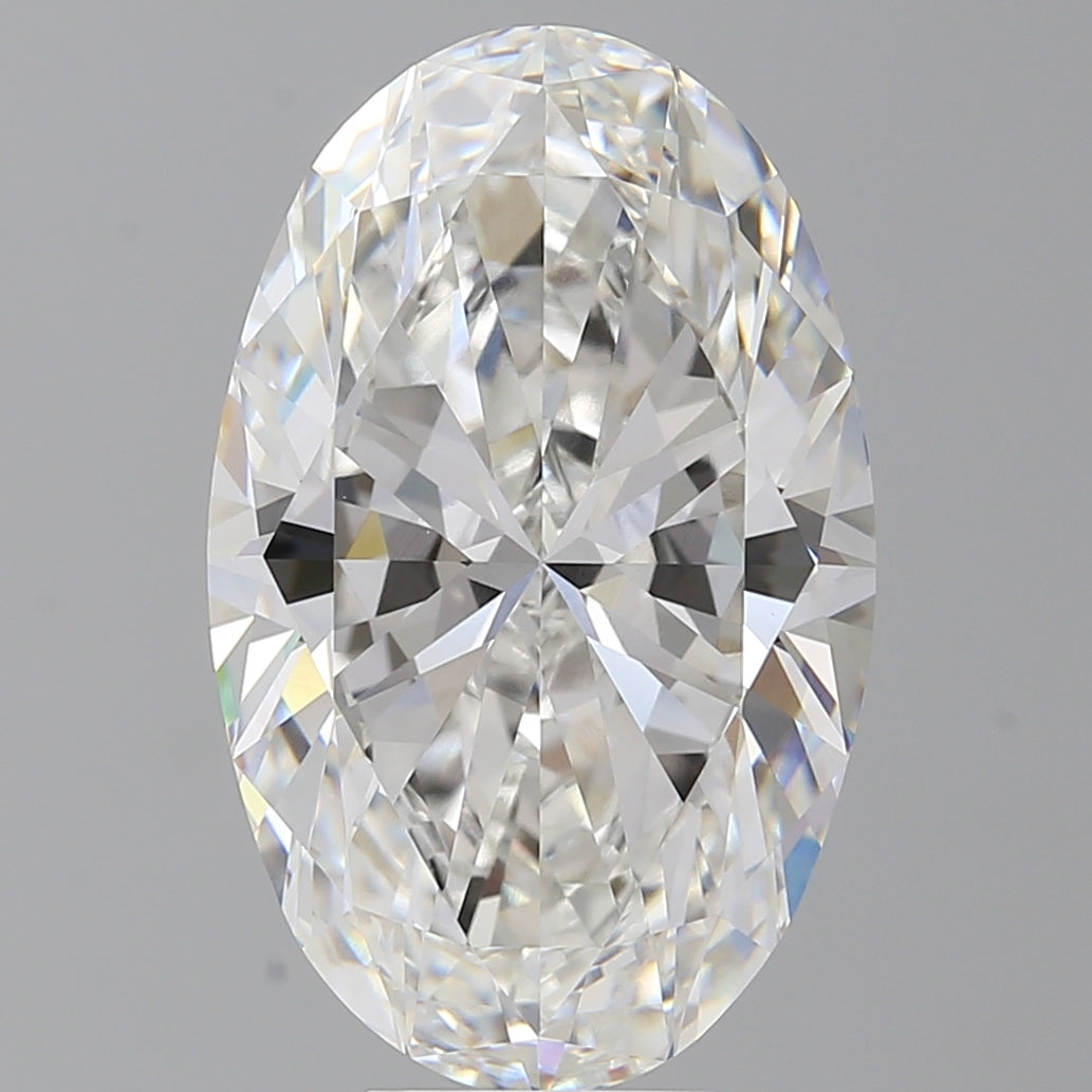 8.59 Carat Oval Shaped, Ideal Cut, F Color, VVS2 Clarity, IGI Certified Lab Grown Diamond