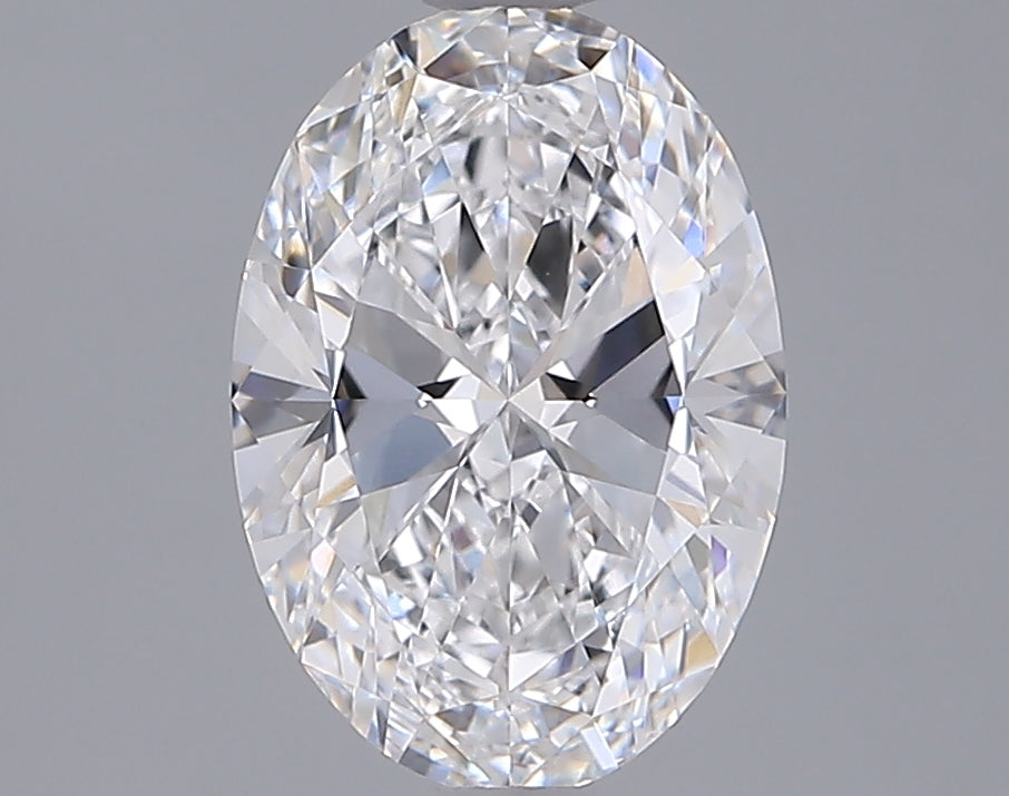 1.95 Carat Oval Shaped, Ideal Cut, D Color, VVS2 Clarity, IGI Certified Lab Grown Diamond