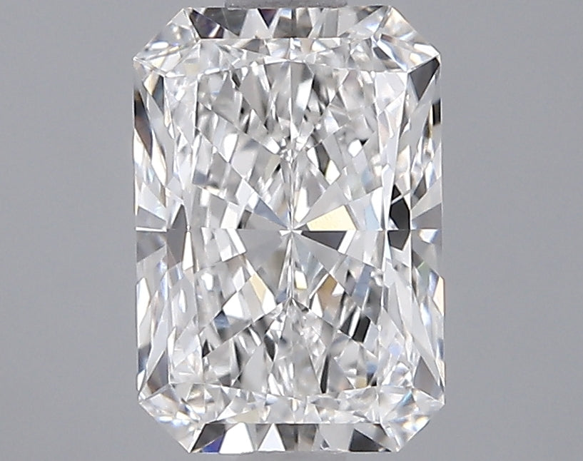 2.02 Carat Radiant Shaped, Ideal Cut, F Color, VVS1 Clarity, IGI Certified Lab Grown Diamond
