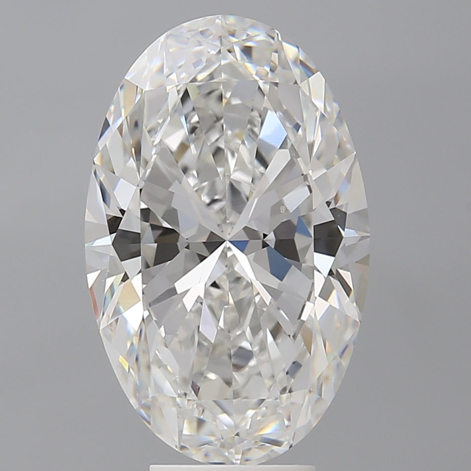 6.60 Carat Oval Shaped, Ideal Cut, E Color, VVS2 Clarity, IGI Certified Lab Grown Diamond