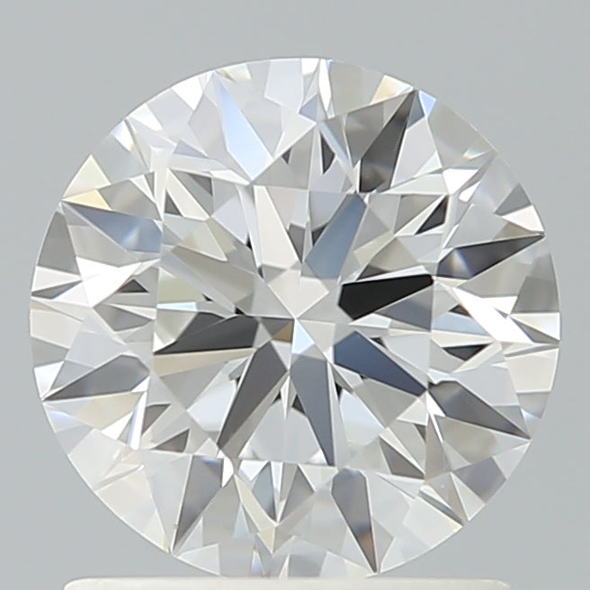 1.36 Carat Round Shaped, Ideal Cut, D Color, VS1 Clarity, IGI Certified Lab Grown Diamond