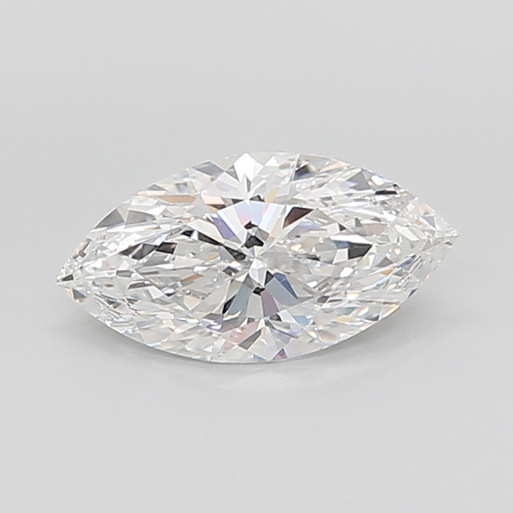 3.99 Carat Marquise Shaped, Ideal Cut, E Color, VVS2 Clarity, IGI Certified Lab Grown Diamond
