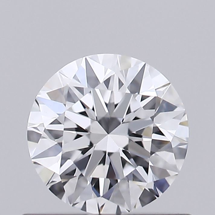 0.53 Carat Round Shaped, Ideal Cut, D Color, VVS2 Clarity, IGI Certified Lab Grown Diamond