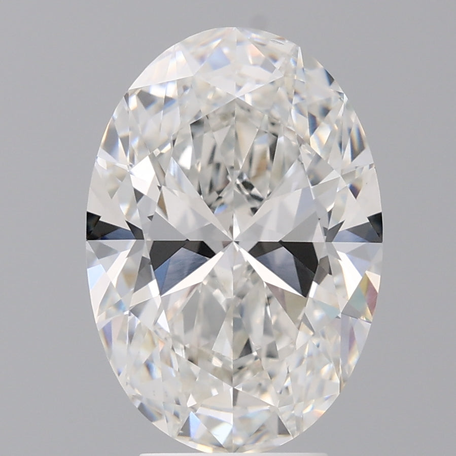 4.58 Carat Oval Shaped, Ideal Cut, F Color, VS2 Clarity, IGI Certified Lab Grown Diamond