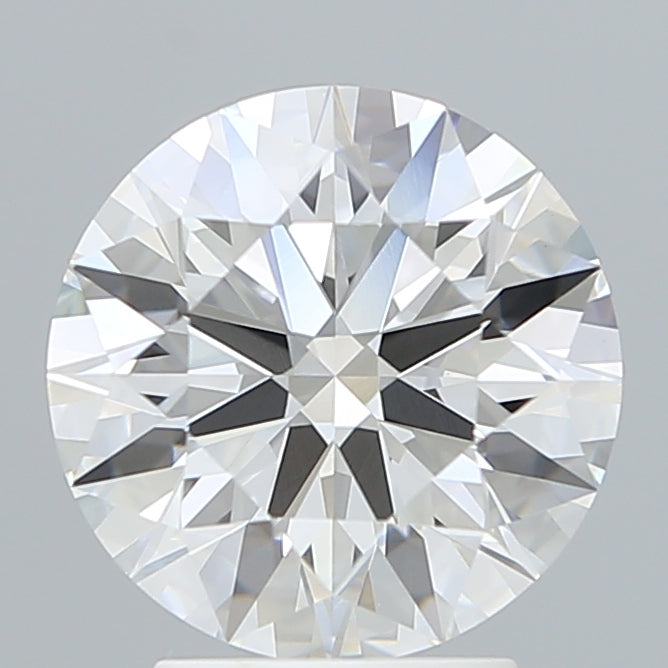 3.20 Carat Round Shaped, Ideal Cut, E Color, VVS2 Clarity, IGI Certified Lab Grown Diamond