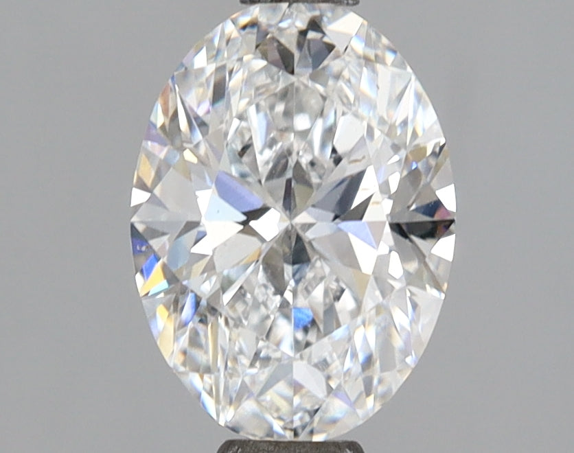 1.52 Carat Oval Shaped, Ideal Cut, D Color, VVS1 Clarity, IGI Certified Lab Grown Diamond