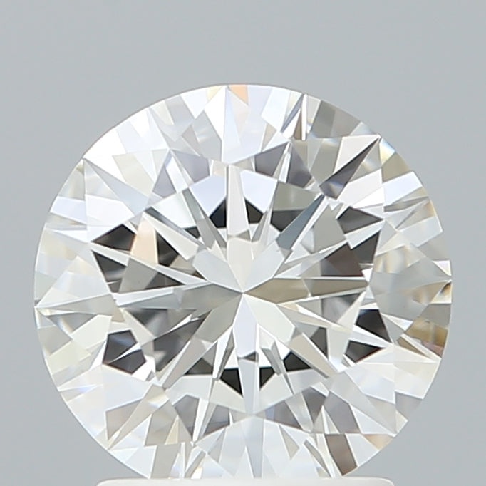 2.01 Carat Round Shaped, Excellent Cut, F Color, VVS2 Clarity, IGI Certified Lab Grown Diamond