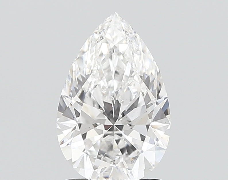 2.20 Carat Pear Shaped, Ideal Cut, E Color, VS1 Clarity, IGI Certified Lab Grown Diamond