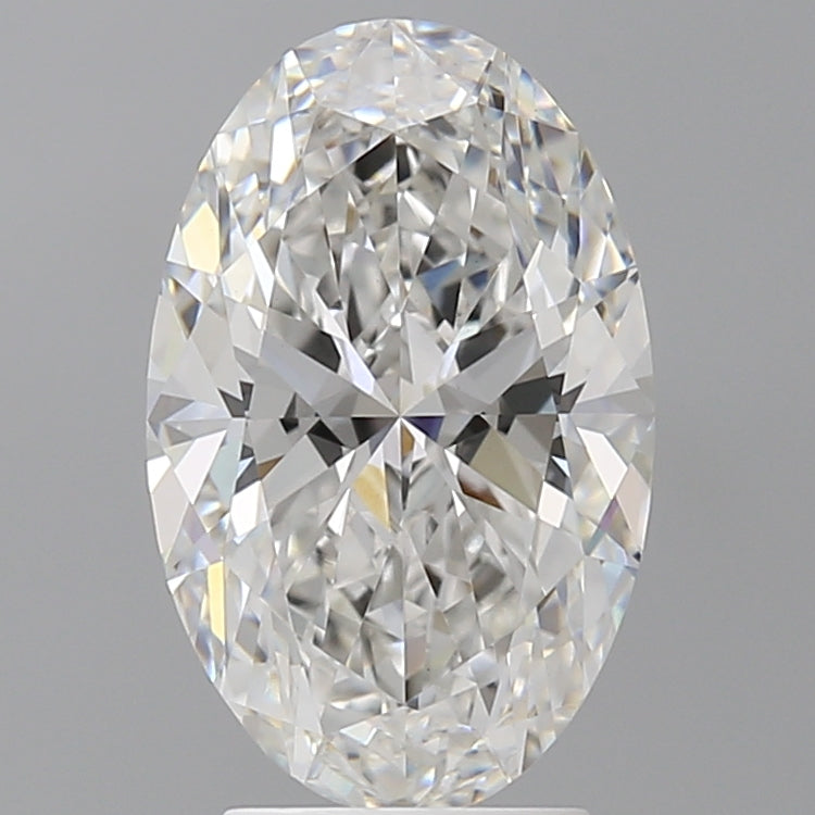 3.51 Carat Oval Shaped, Ideal Cut, E Color, VVS2 Clarity, IGI Certified Lab Grown Diamond