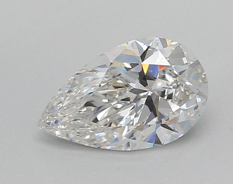 1.02 Carat Pear Shaped, Excellent Cut, E Color, VVS2 Clarity, IGI Certified Lab Grown Diamond