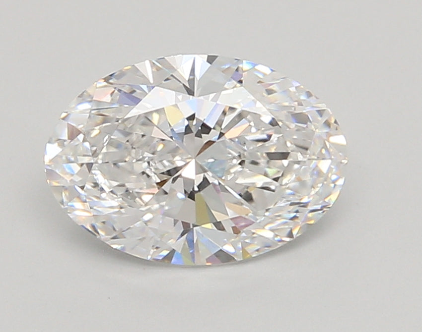 2.04 Carat Oval Shaped, Ideal Cut, D Color, VVS2 Clarity, IGI Certified Lab Grown Diamond