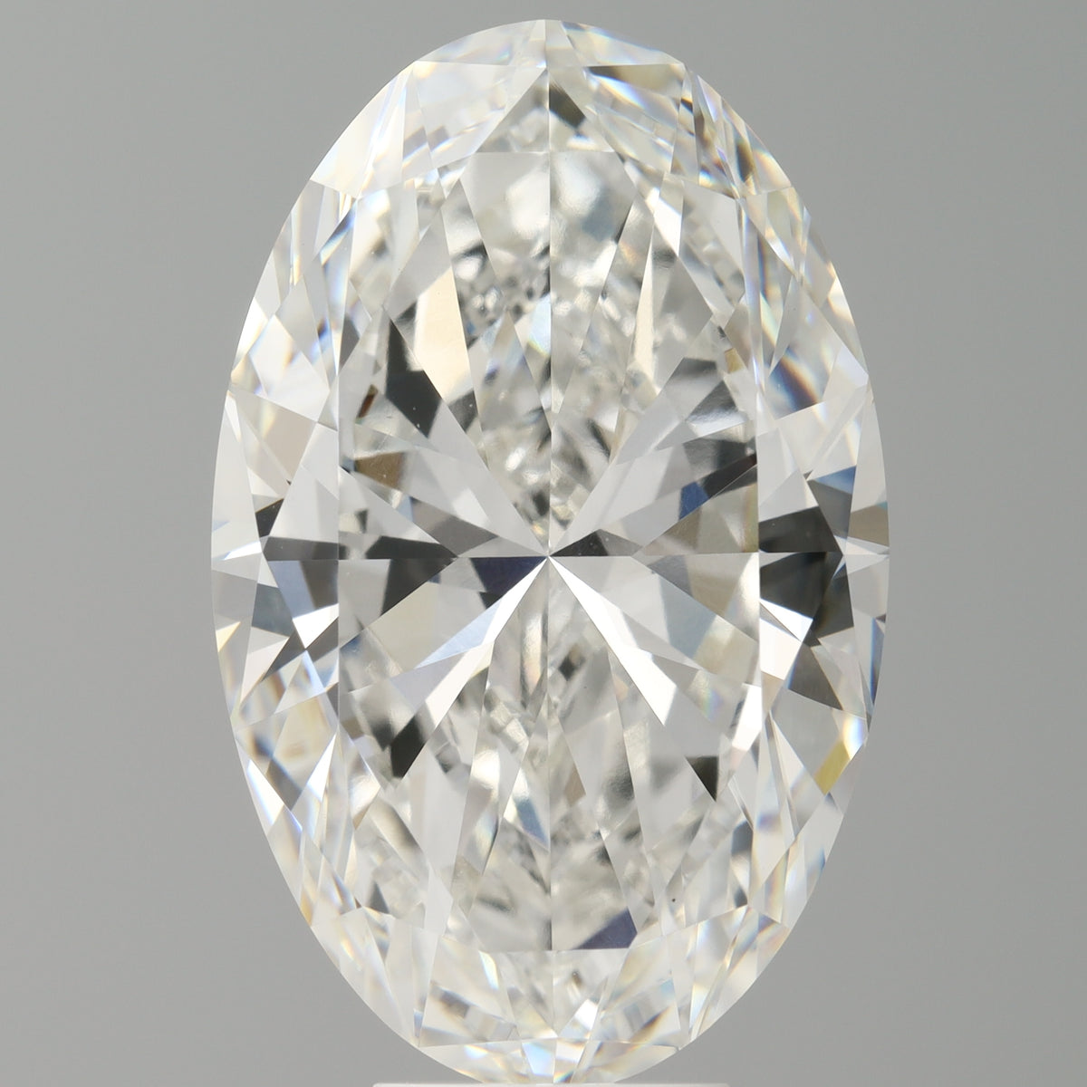 9.04 Carat Oval Shaped, Ideal Cut, F Color, VVS2 Clarity, IGI Certified Lab Grown Diamond