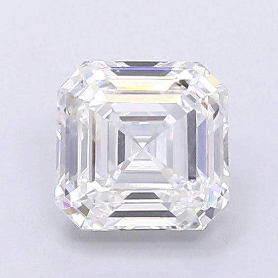 1.66 Carat Asscher Shaped, Very Good Cut, E Color, VVS1 Clarity, IGI Certified Lab Grown Diamond