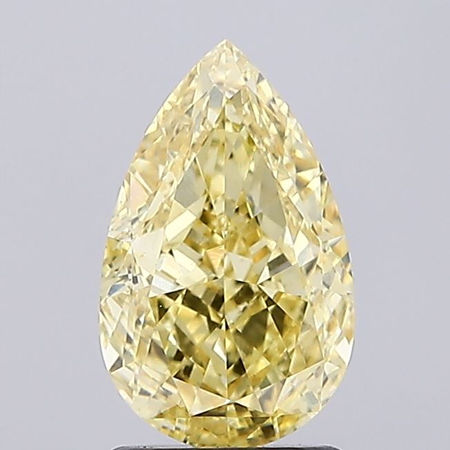 2.14 Carat Pear Shaped, Excellent Cut, VVS2 Clarity, IGI Certified Lab Grown Diamond
