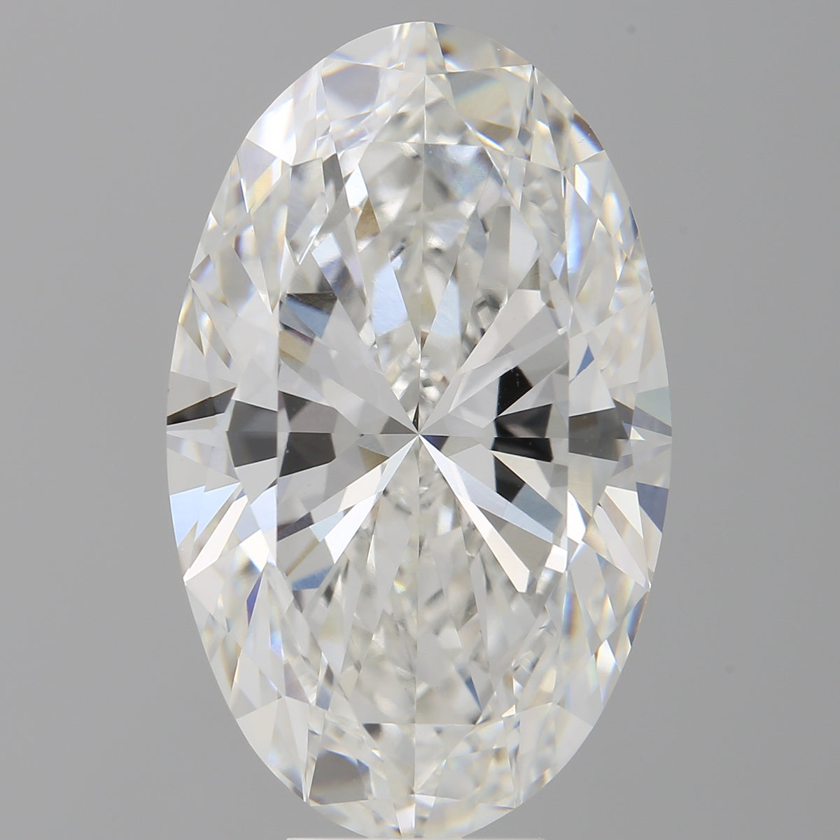 9.53 Carat Oval Shaped, Ideal Cut, F Color, VVS2 Clarity, IGI Certified Lab Grown Diamond