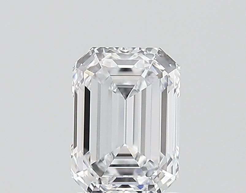 1.62 Carat Emerald Shaped, Ideal Cut, D Color, VVS2 Clarity, IGI Certified Lab Grown Diamond